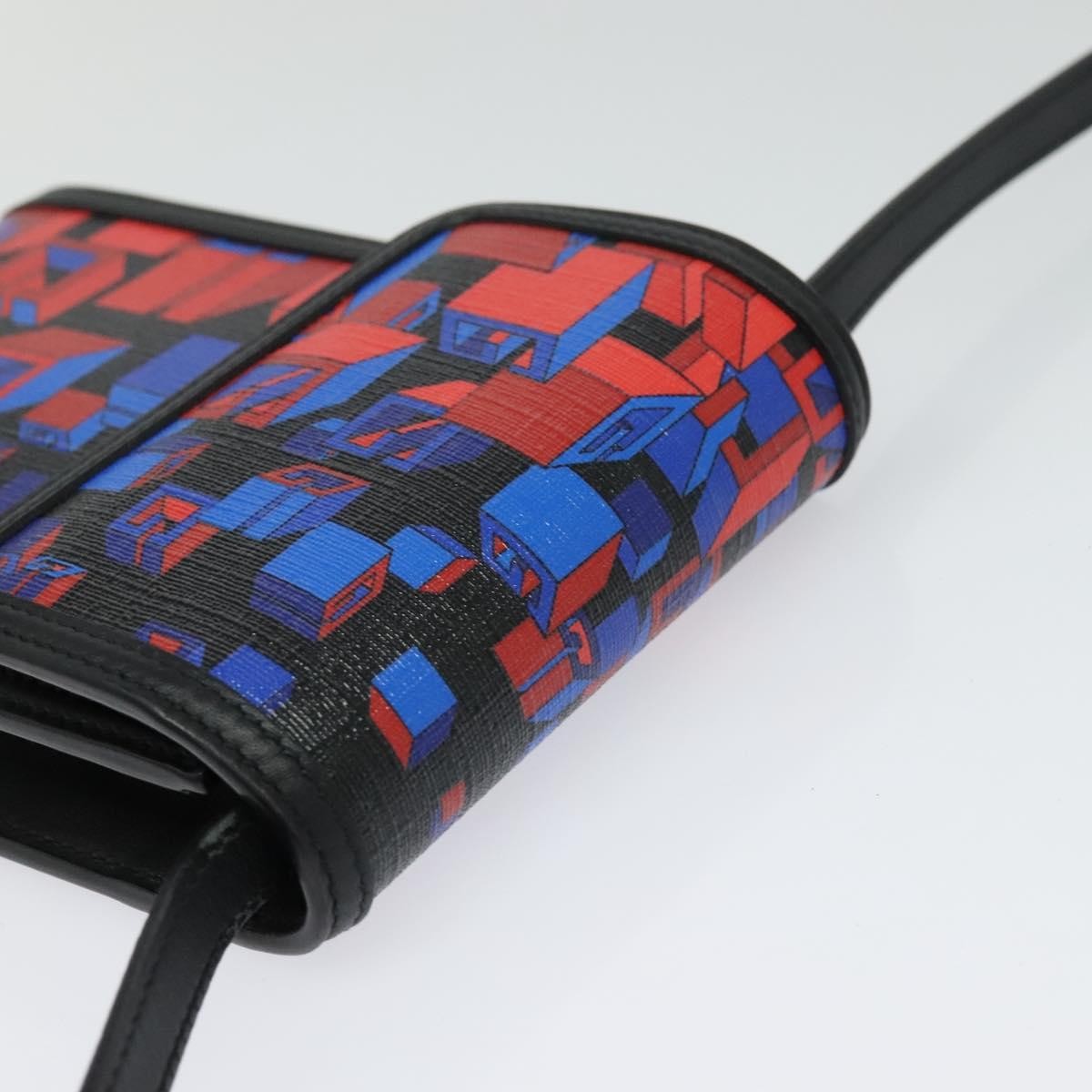 Gucci Flap Square Shoulder Bag Canvas, BLACK, CANVAS, Shoulder bag