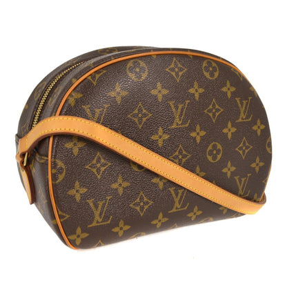 Louis Vuitton Blois Handbag Monogram Canvas, BROWN, CANVAS, Shoulder bag