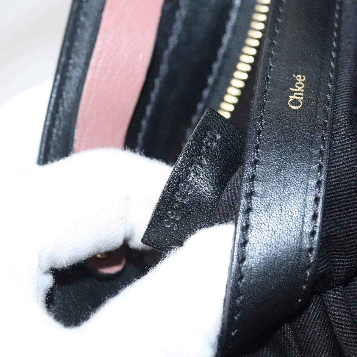 Chloe Alice Satchel Leather, PINK, LEATHER, Handbag