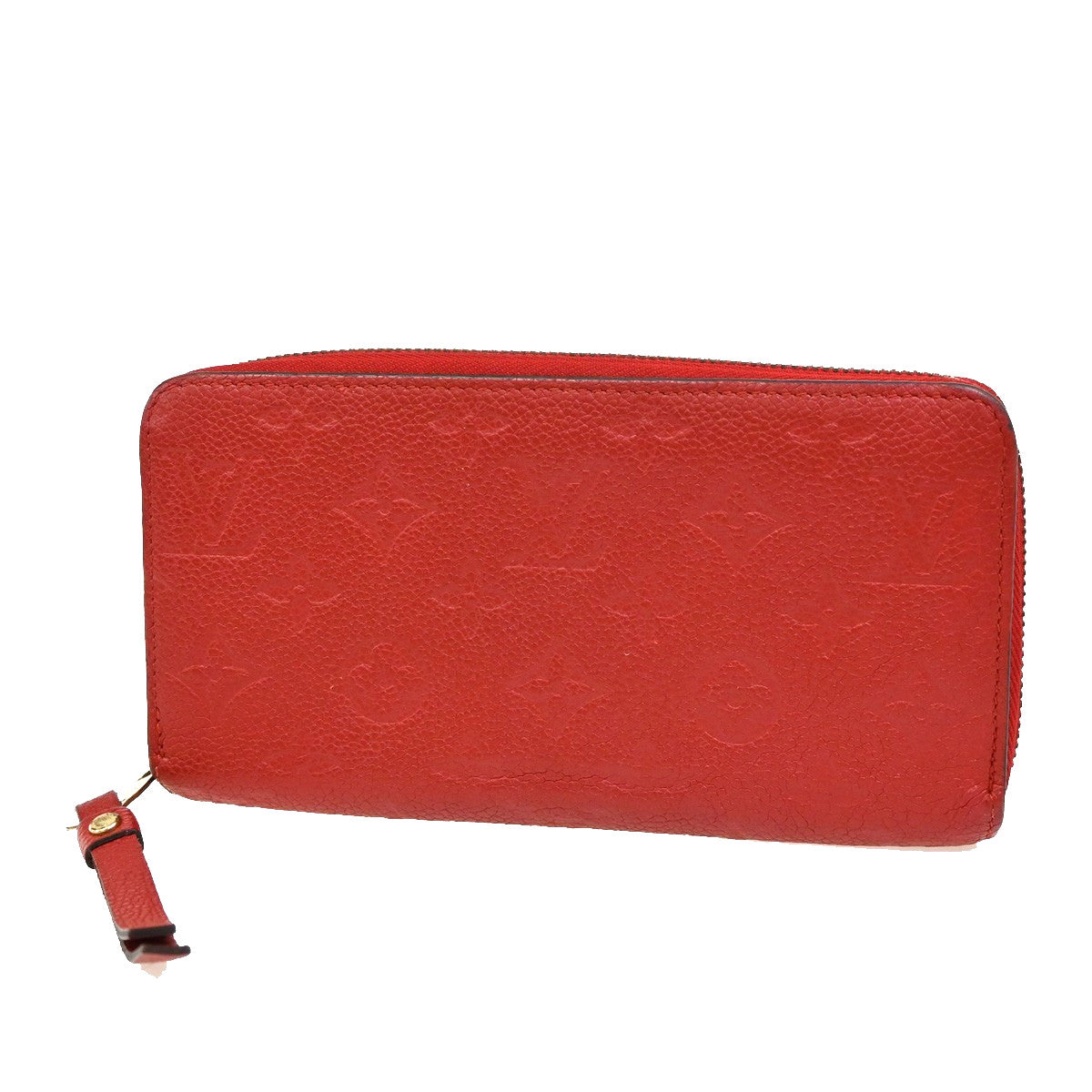 Louis Vuitton Portefeuille zippy Monogramme Empreinte Monogramme Empreinte, RED, LEATHER, Wallets