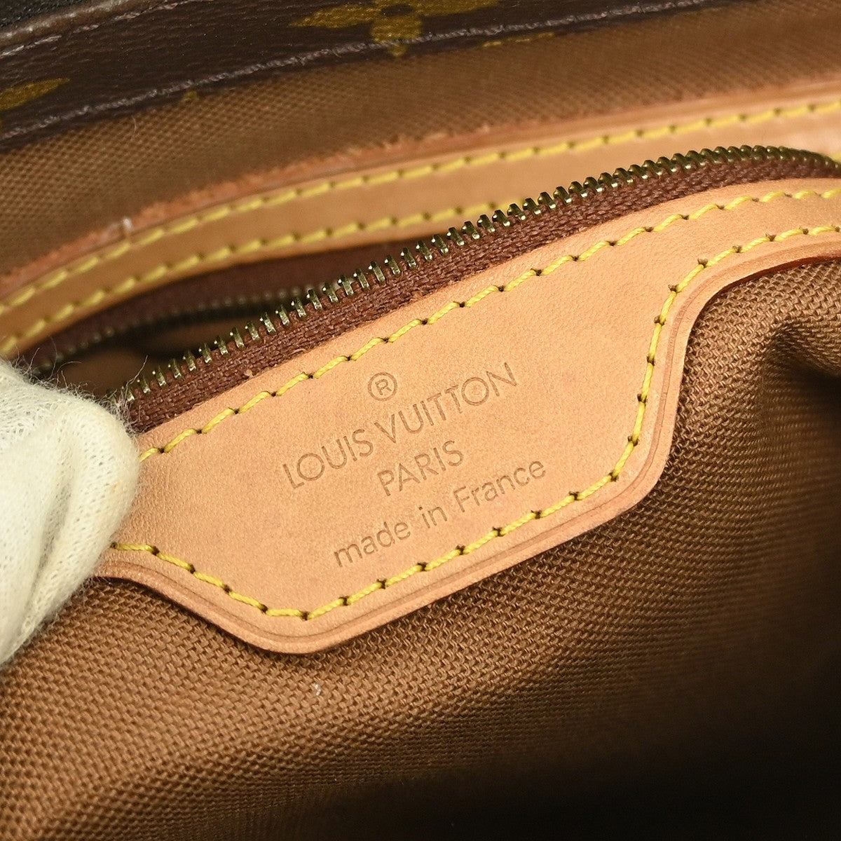 Louis Vuitton Cabas Piano Monogram Canvas, BROWN, CANVAS, Tote bag