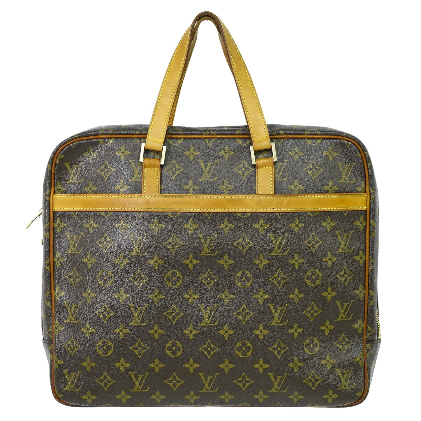 Louis Vuitton Porte-Documents Pegase Bag Monogram Canvas, BROWN, CANVAS, Travel bag