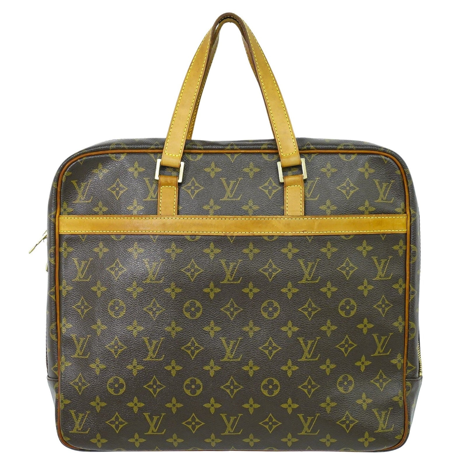 Louis Vuitton Porte-Documents Pegase Bag Monogram Canvas, BROWN, CANVAS, Travel bag
