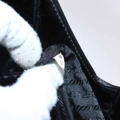 Prada Vintage Shoulder Bag Leather, BLACK, PATENT_LEATHER, Shoulder bag