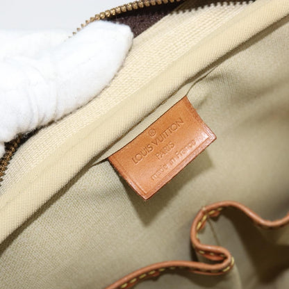 Louis Vuitton Deauville Handbag Monogram Canvas, BROWN, CANVAS, Handbag