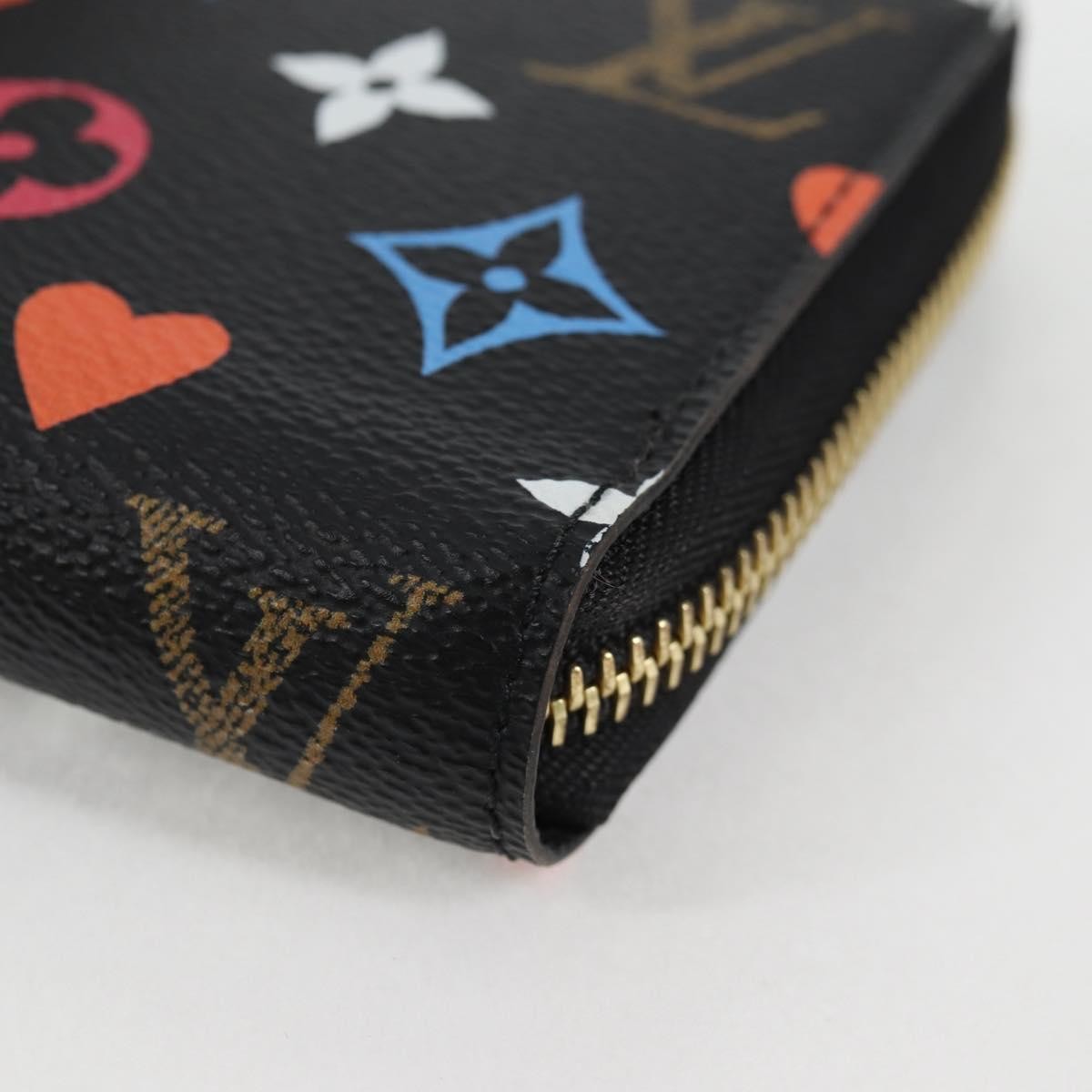 Louis Vuitton Zippy Wallet NM Monogram Canvas, BLACK, CANVAS, Wallets