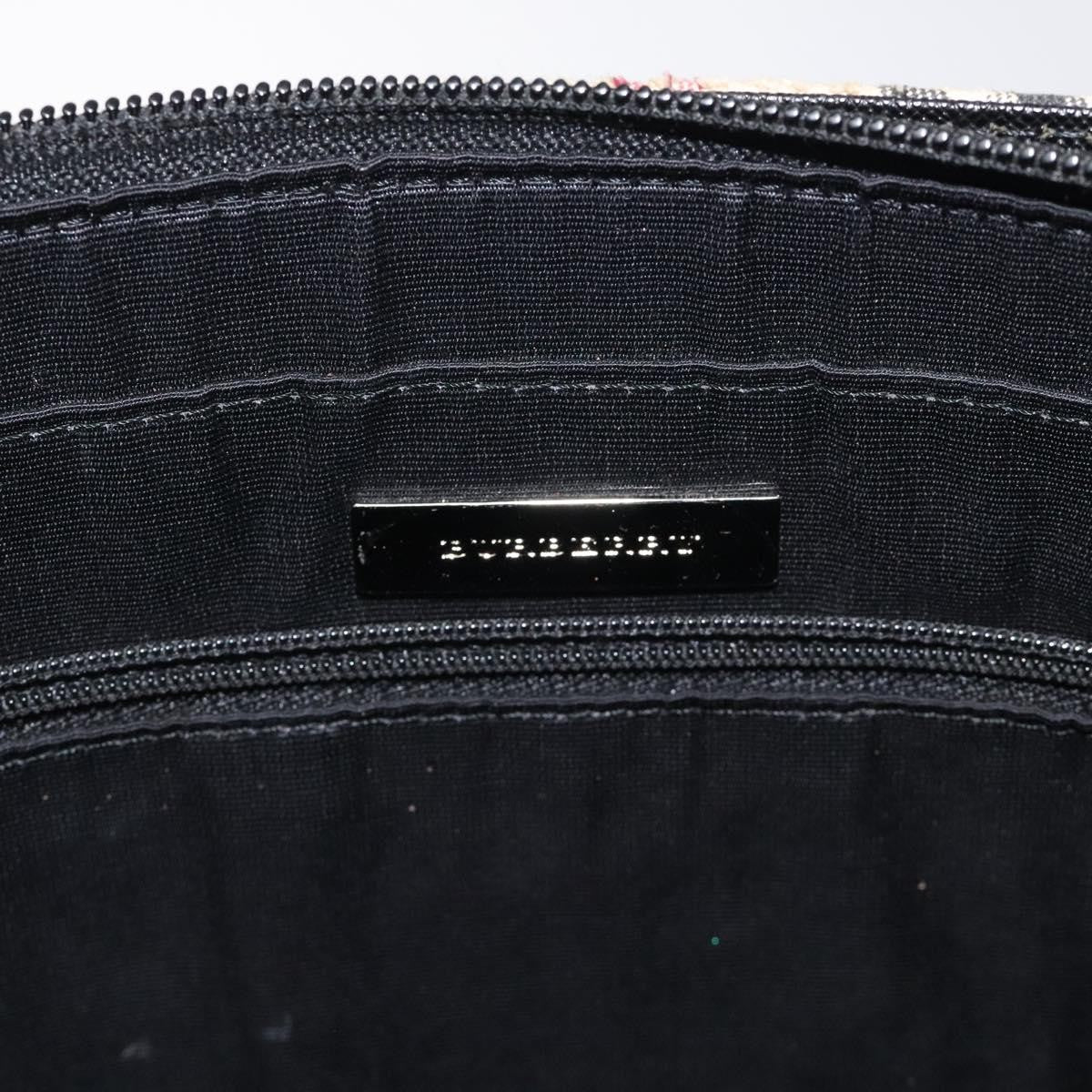 Burberry Nova Check Tote Canvas and Leather, BEIGE, CANVAS, Tote bag