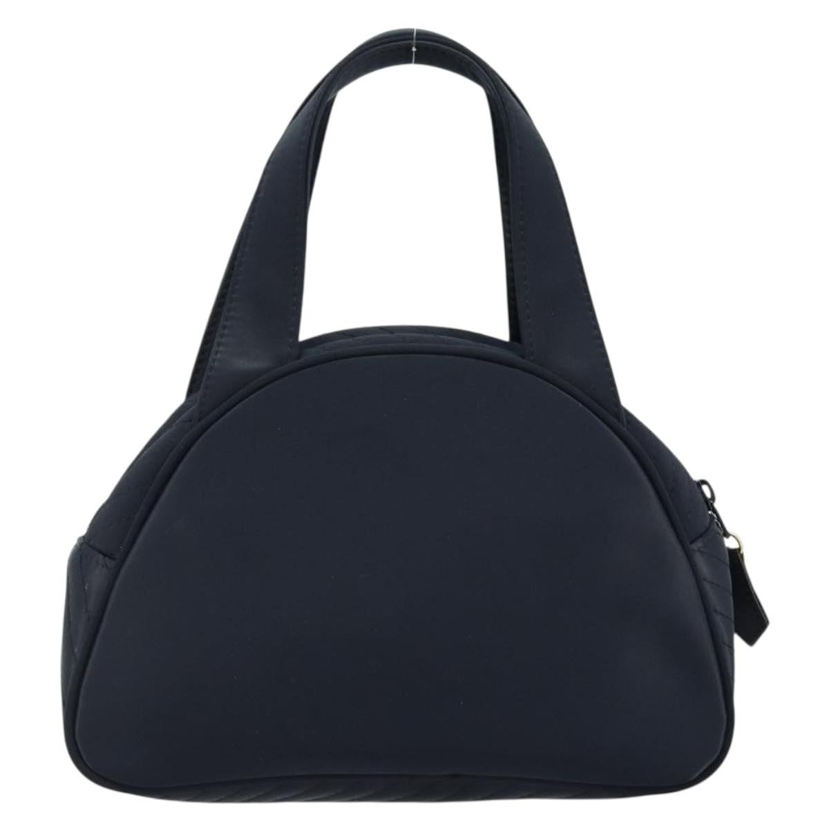 Saint Laurent Vintage Handbag Nylon, Black, Nylon, Handbag
