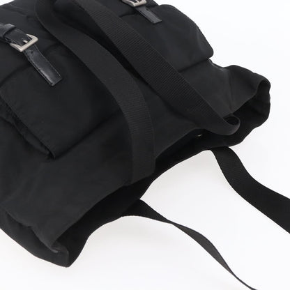Prada Vintage Tote Tessuto, BLACK, NYLON, Tote bag