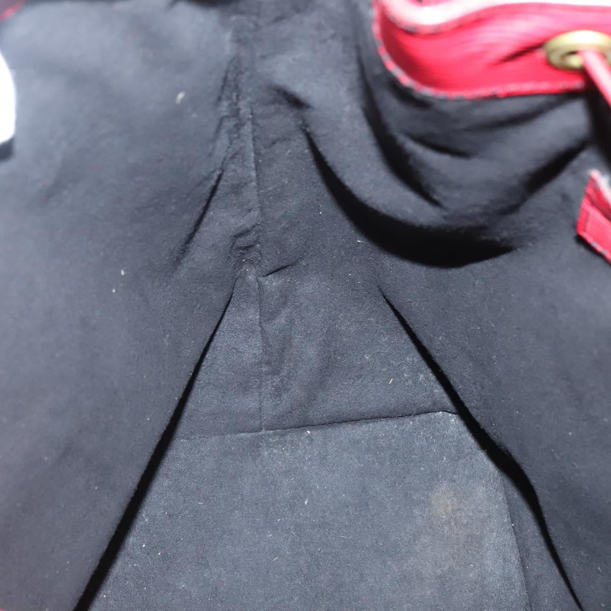 Louis Vuitton Noe Handbag Epi Leather, RED, LEATHER, Handbag