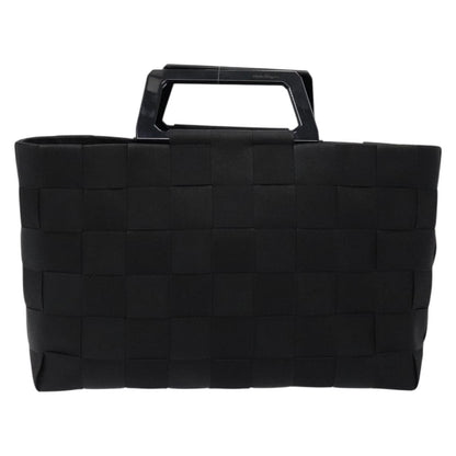 Salvatore Ferragamo Vintage Handbag Canvas, BLACK, CANVAS, Handbag