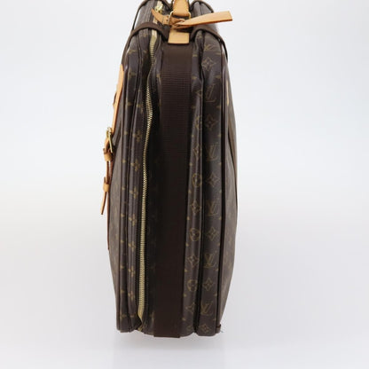 Louis Vuitton Satellite Travel Bag Monogram Canvas, BROWN, CANVAS, Travel bag