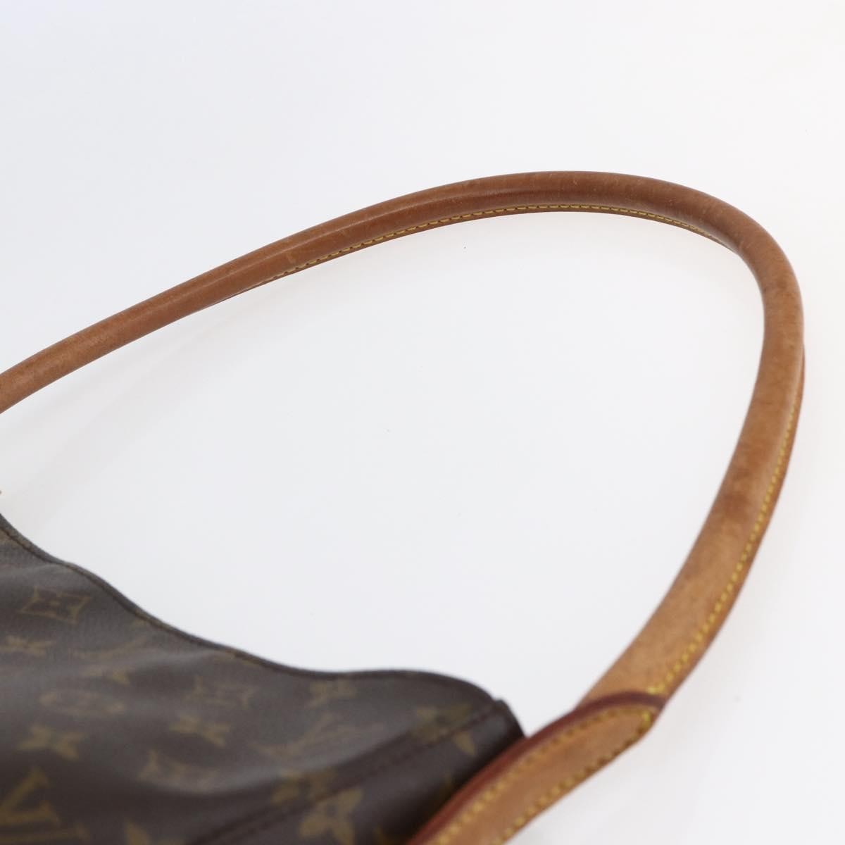 Louis Vuitton Looping Handbag Monogram Canvas, BROWN, CANVAS, Handbag