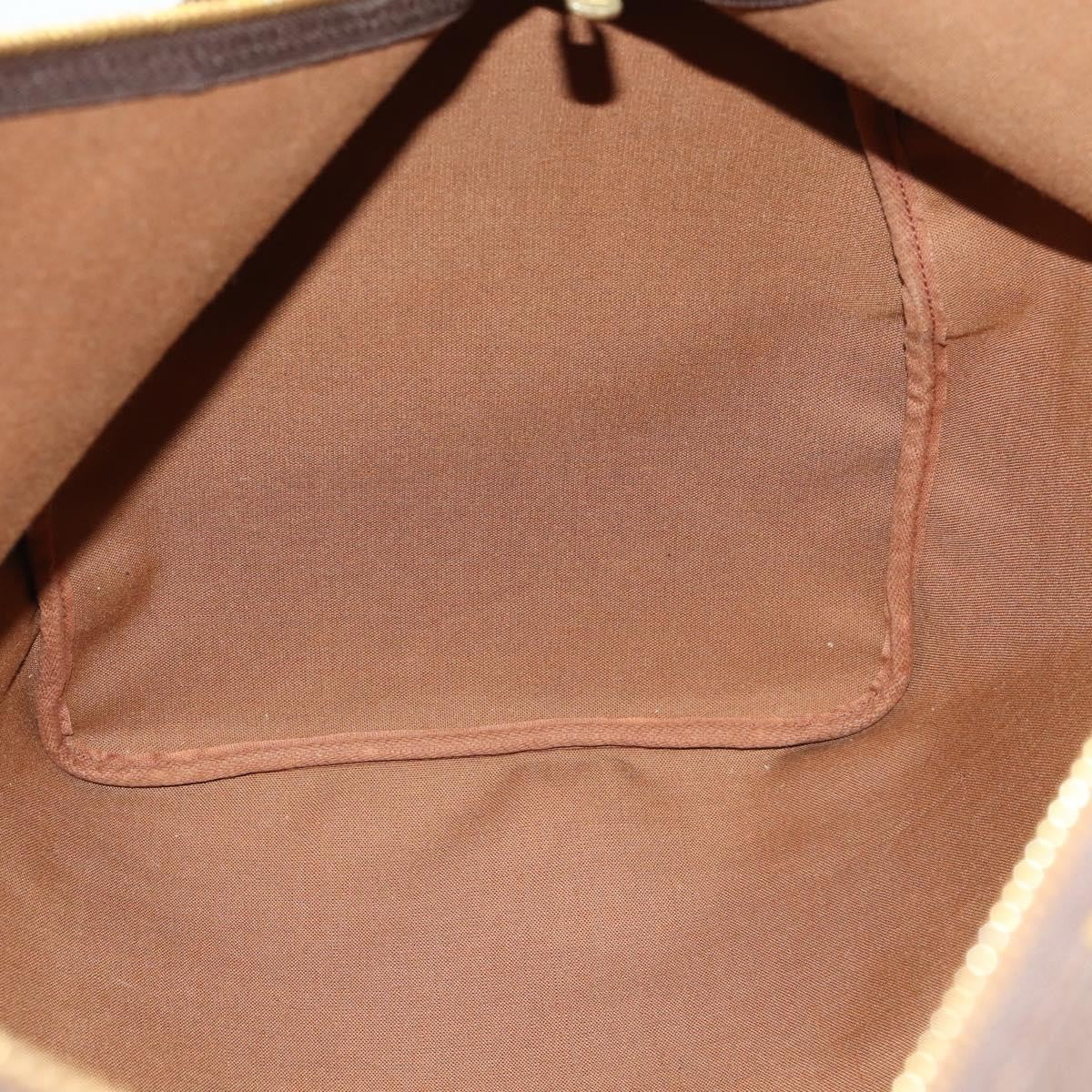 Louis Vuitton Keepall Bag Monogram Canvas, BROWN, CANVAS, Travel bag