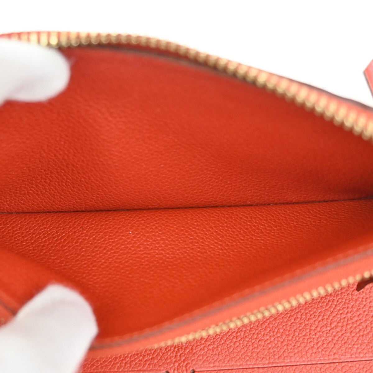 Louis Vuitton Secret Wallet Monogram Empreinte Leather, RED, LEATHER, Wallets