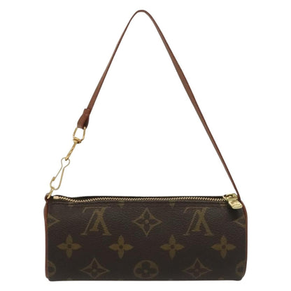 Louis Vuitton Papillon Pochette Monogram Canvas, BROWN, CANVAS, Handbag