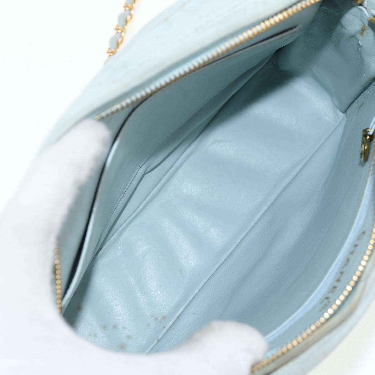 Chanel Vintage Camera bag Suede, BLUE, SUEDE, Crossbody bag