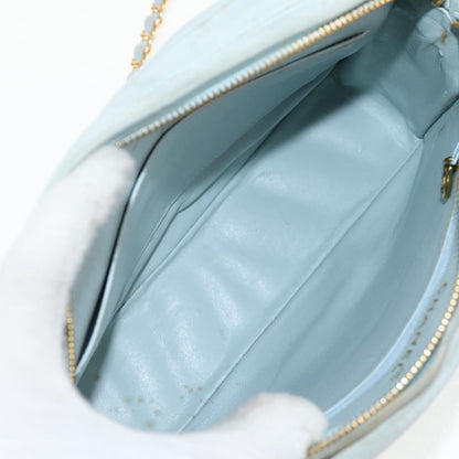 Chanel Vintage Camera bag Suede, BLUE, SUEDE, Crossbody bag