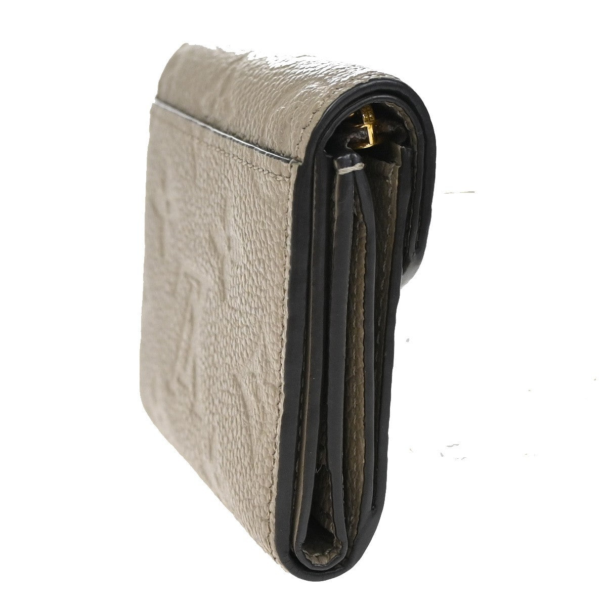 Louis Vuitton Zoe Wallet Monogram Empreinte Leather, BEIGE, LEATHER, Wallets