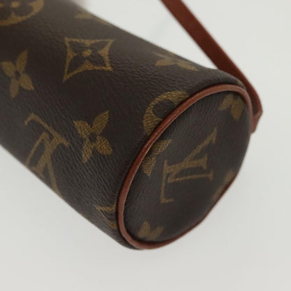 Louis Vuitton Papillon Pochette Monogram Canvas, BROWN, CANVAS, Handbag