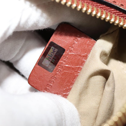 Chloe Vintage Shoulder Bag Leather, BROWN, LEATHER, Shoulder bag