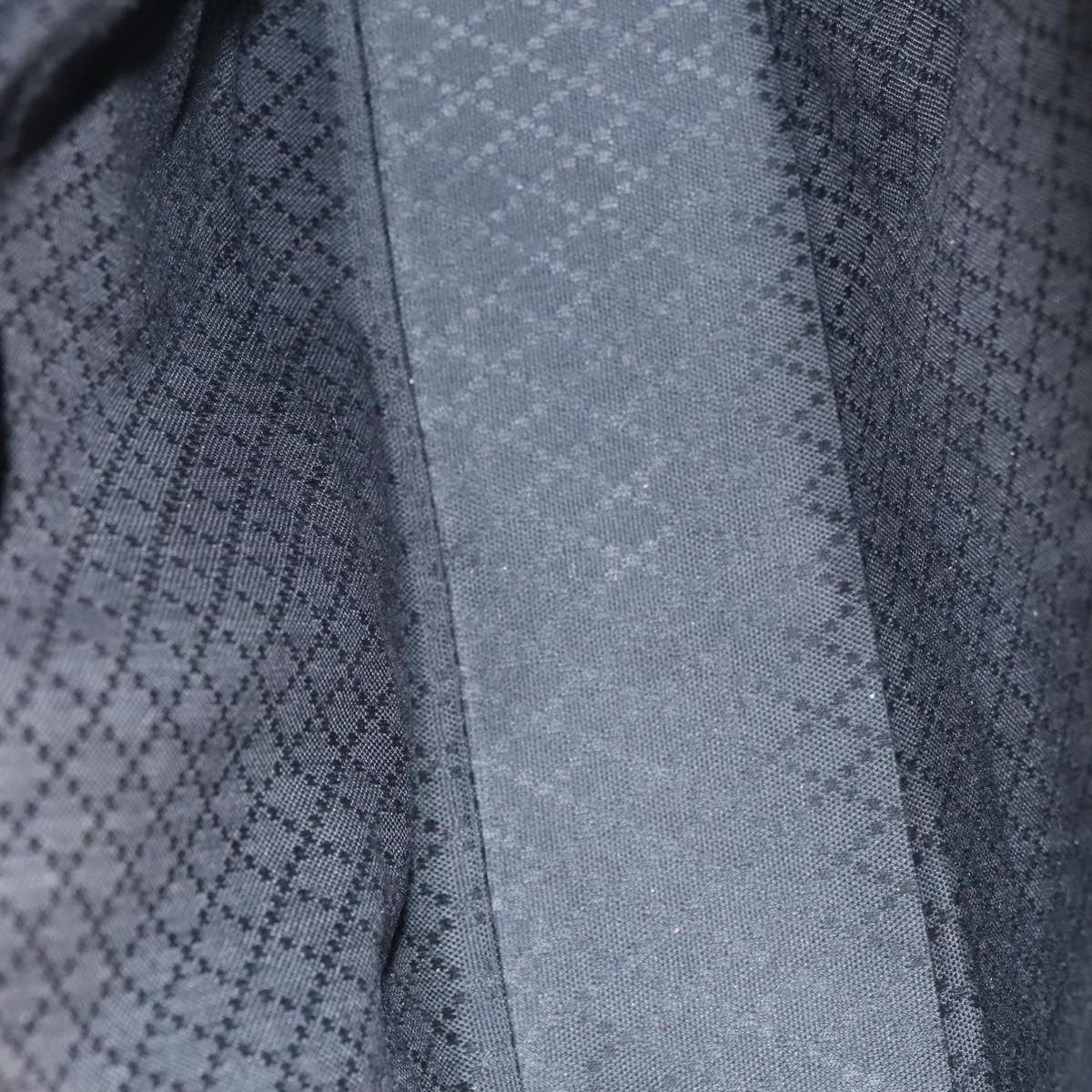 Gucci Vintage Bamboo Handle Tote Nylon, BLACK, NYLON, Tote bag