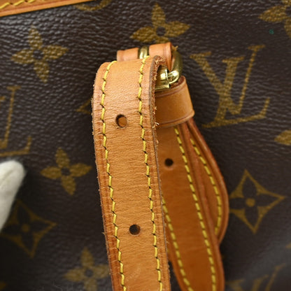 Louis Vuitton Petit Bucket Bag Monogram Canvas, Brown, Canvas, Tote Bag