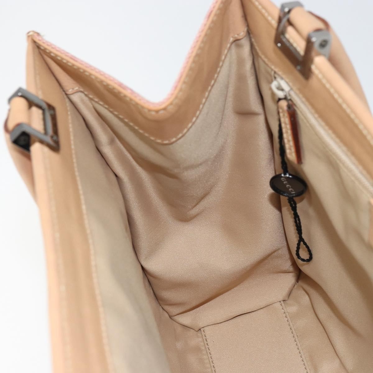 Gucci Vintage Jackie Handbag Canvas, PINK, CANVAS, Handbag