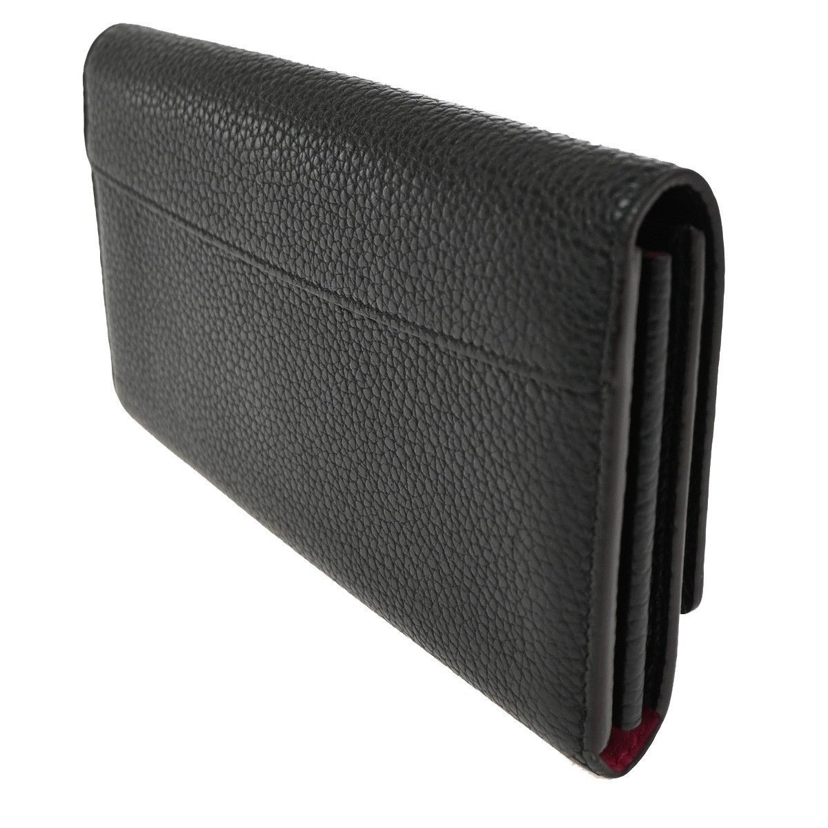 Louis Vuitton Capucines Long Wallet Leather, BLACK, LEATHER, Wallets