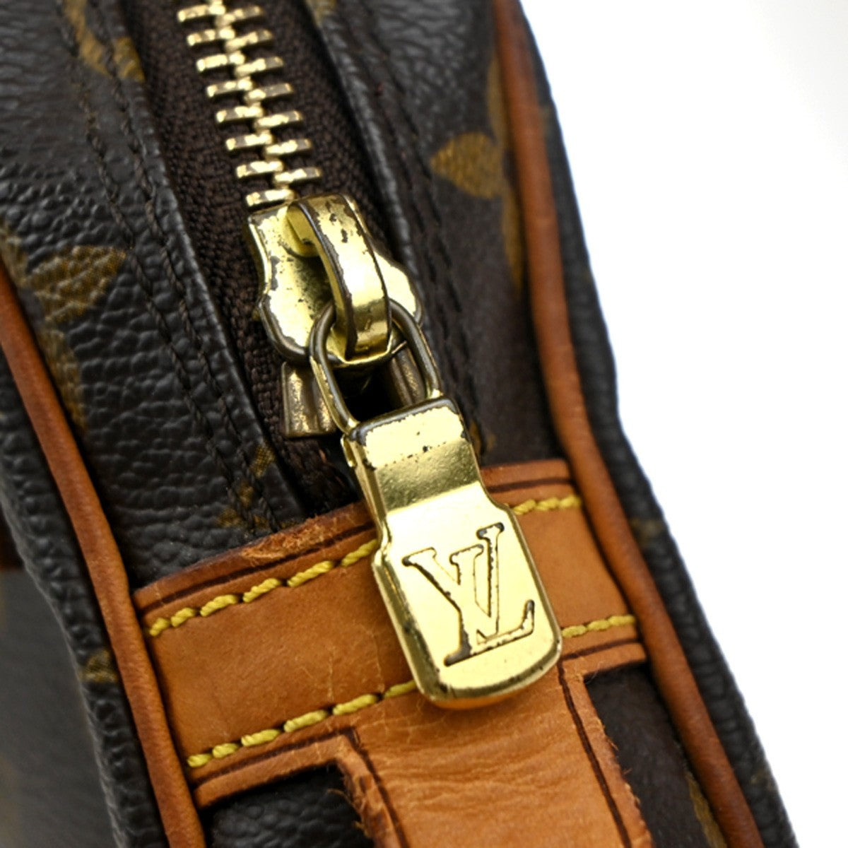 Louis Vuitton Pochette Marly Bandouliere Bag Monogram Canvas, BROWN, CANVAS, Shoulder bag