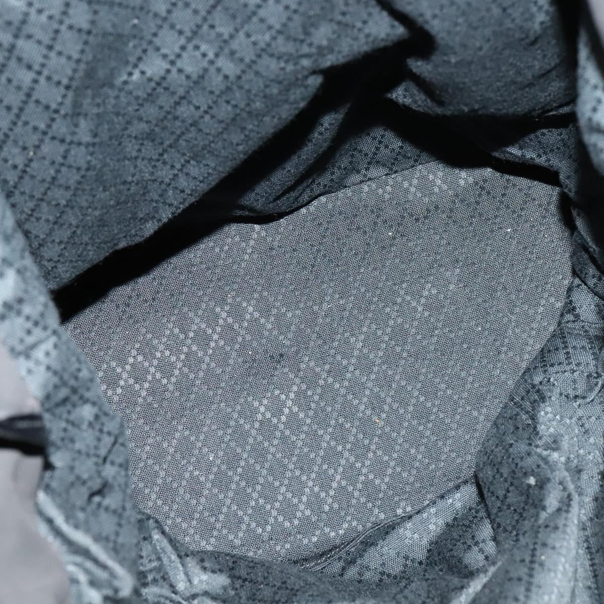 Gucci Vintage Bamboo Handle Tote Nylon, BLACK, NYLON, Tote bag