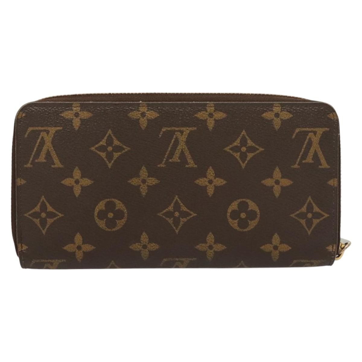 Louis Vuitton Porte-Monnaie Zippy Wallet Monogram Evasion, BROWN, CANVAS, Wallets