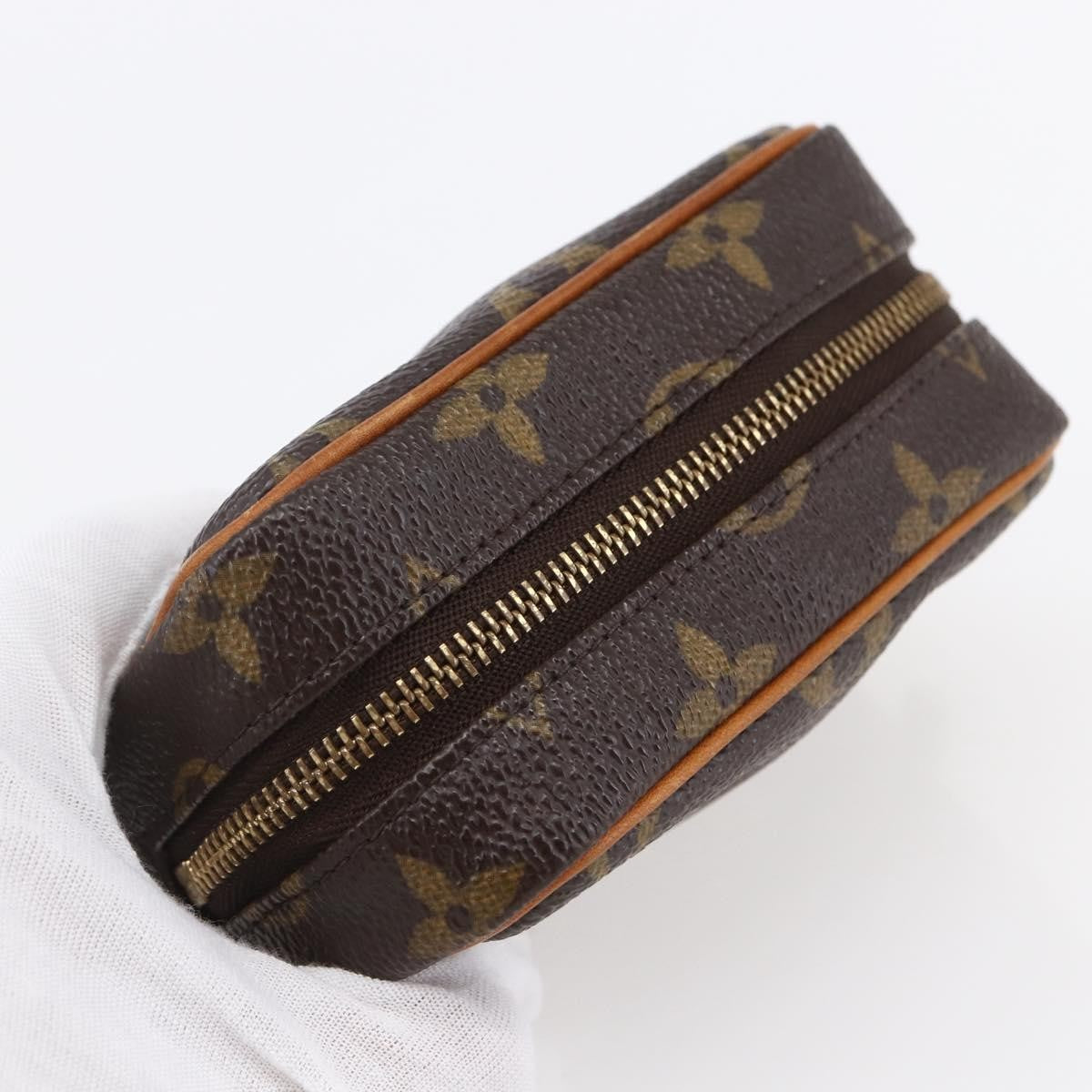 Louis Vuitton Wapity Trousse Pouch Monogram Canvas, BROWN, CANVAS, Clutche & pouche
