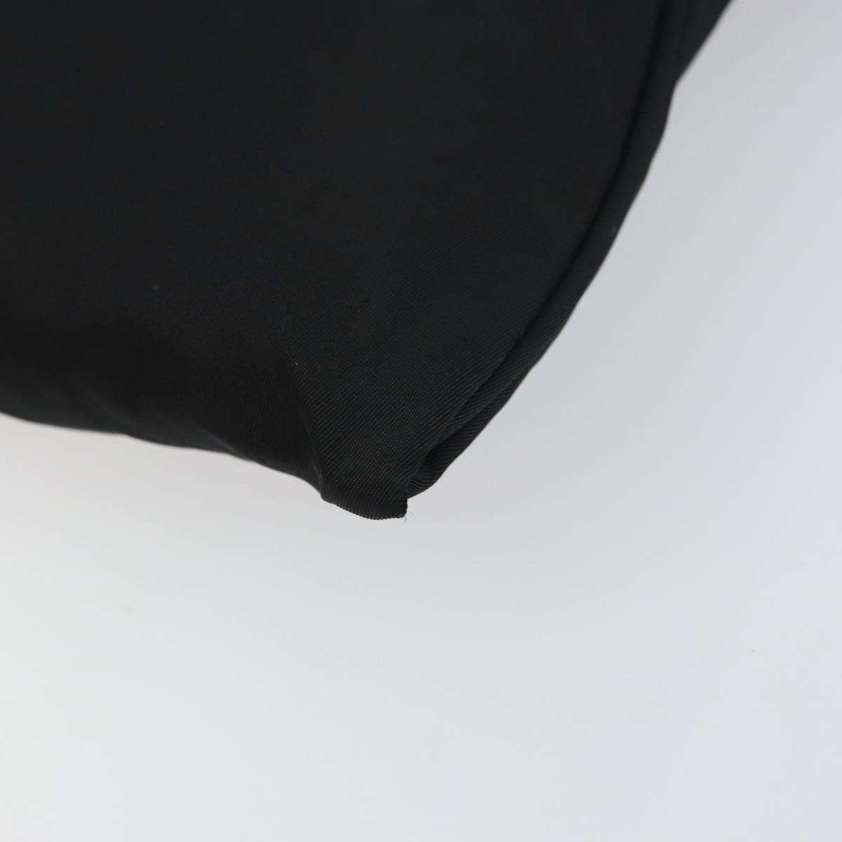 Prada Flat Messenger Bag Tessuto, BLACK, NYLON, Shoulder bag