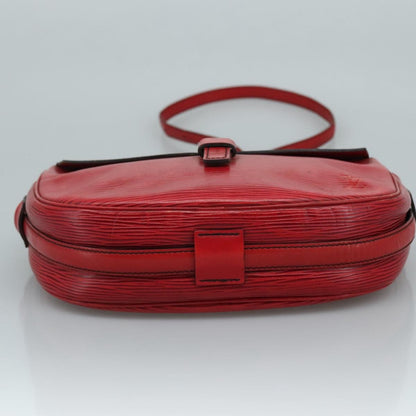 Louis Vuitton Jeune Fille Handbag Epi Leather, RED, LEATHER, Shoulder bag