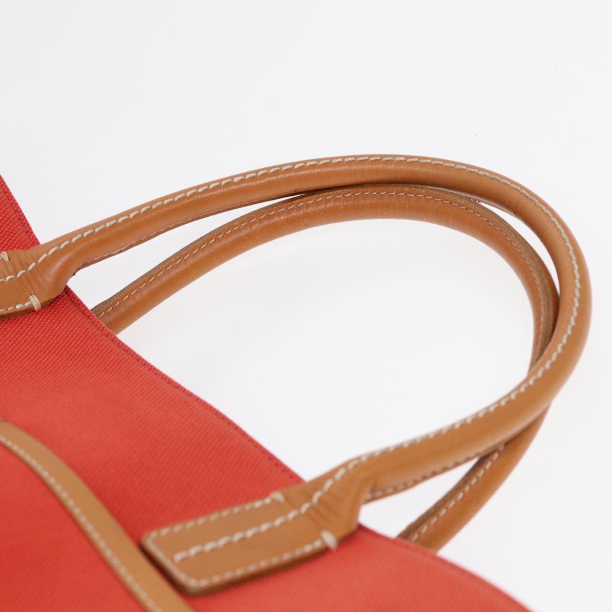 Burberry Nova Check Blue Label Canvas, ORANGE, CANVAS, Handbag