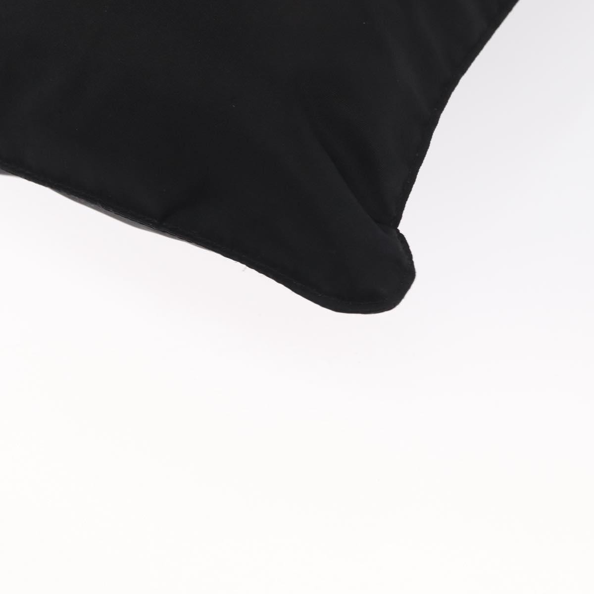 Prada Zip Messenger Bag Tessuto, BLACK, NYLON, Shoulder bag