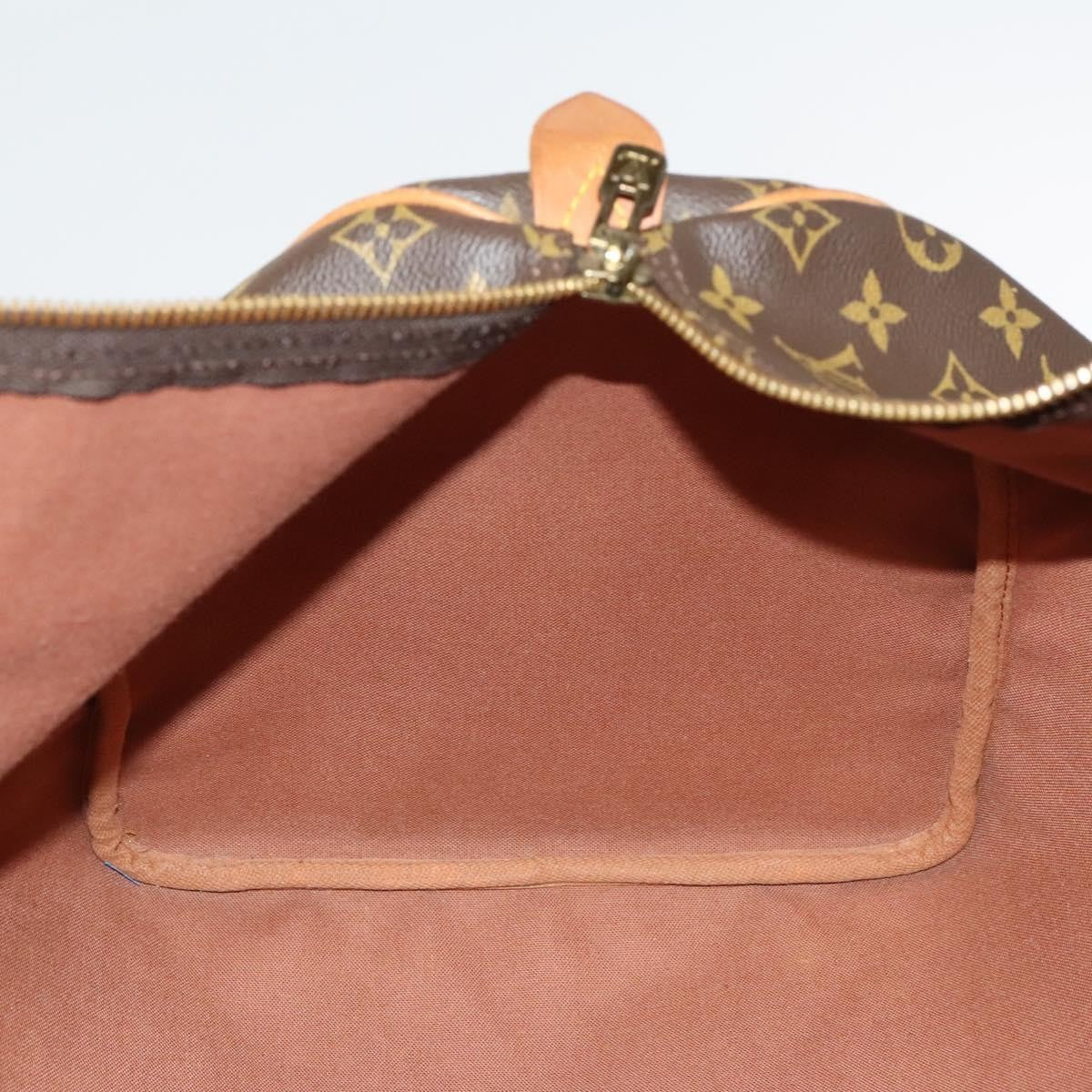 Louis Vuitton Keepall Bag Monogram Canvas, BROWN, CANVAS, Travel bag