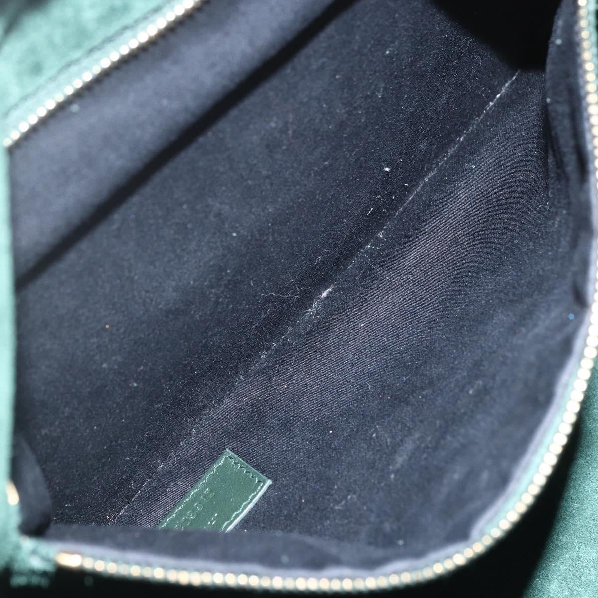 Saint Laurent Classic Duffle Bag Leather, GREEN, LEATHER, Travel bag