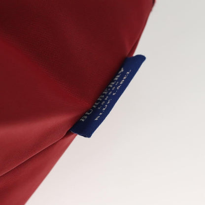 Burberry Nova Check Tote Nylon, RED, NYLON, Tote bag