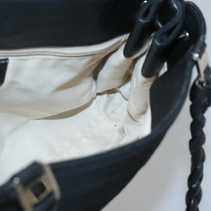 Salvatore Ferragamo Vala tote Canvas, BLACK, CANVAS, Tote bag