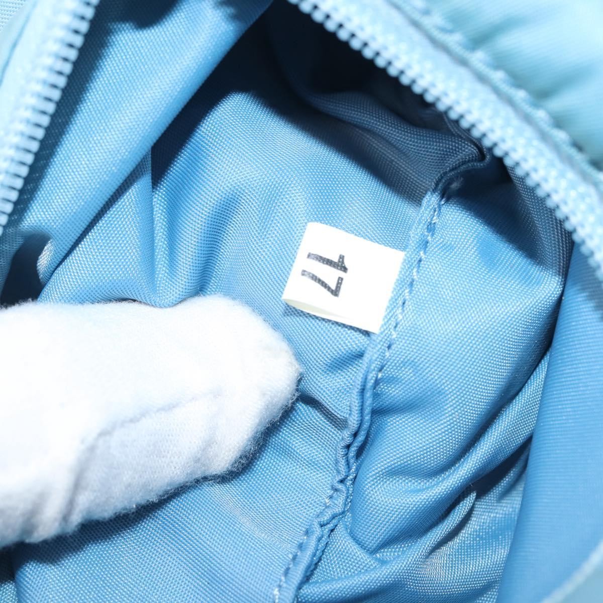 Prada Pochette Shoulder Bag Tessuto, BLUE, NYLON, Clutche & pouche