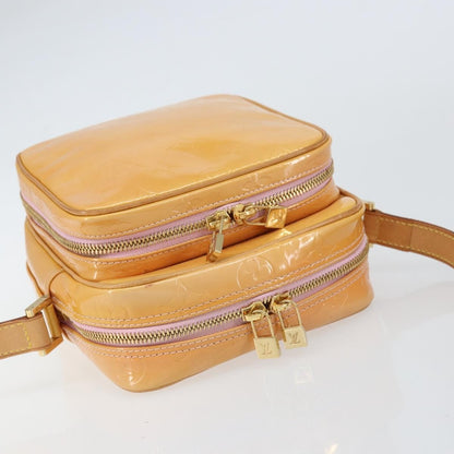 Louis Vuitton Wooster Handbag Monogram Vernis, YELLOW, PATENT_LEATHER, Shoulder bag