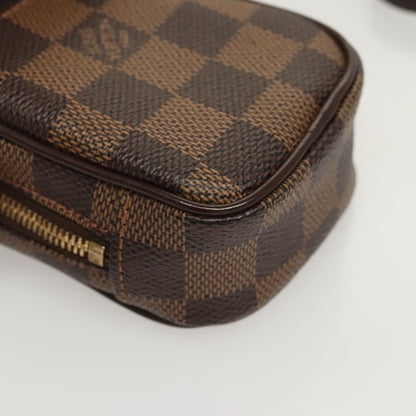Louis Vuitton Etui Okapi Camera Case Damier, BROWN, CANVAS, Travel bag