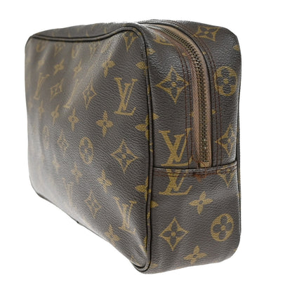 Louis Vuitton Trousse Toilette Monogram Canvas, BROWN, LEATHER, Clutche & pouche