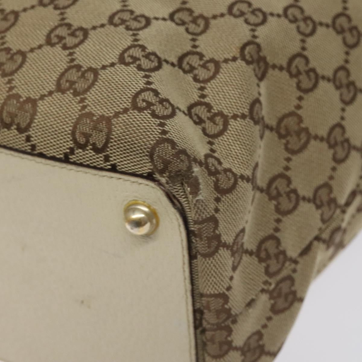 Gucci GG Canvas Bag Canvas, BEIGE, CANVAS, Tote bag