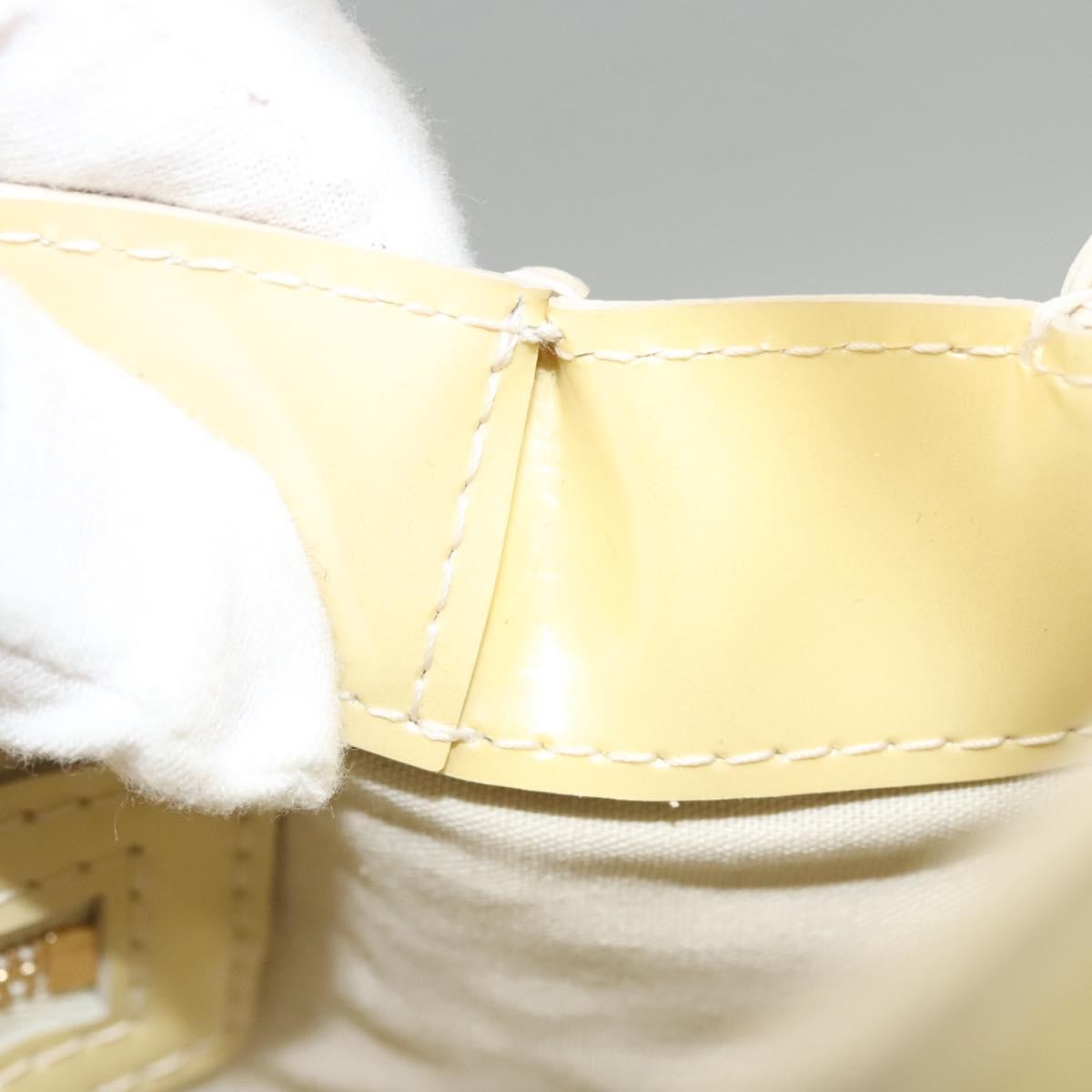 Louis Vuitton Wilshire Handbag Monogram Vernis, BEIGE, PATENT_LEATHER, Handbag