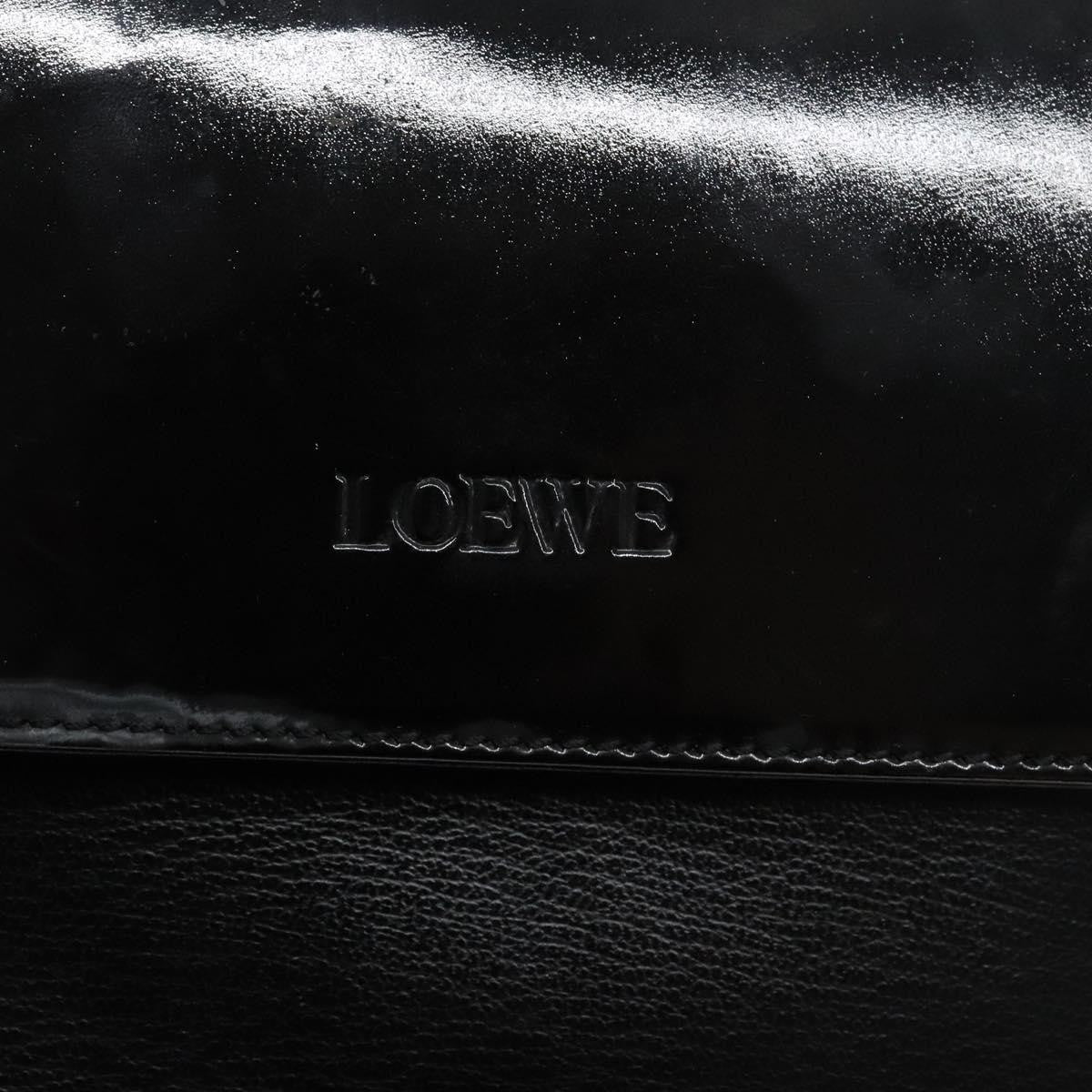 Loewe Vintage Velazquez Top Handle Bag Leather, BLACK, LEATHER, Handbag