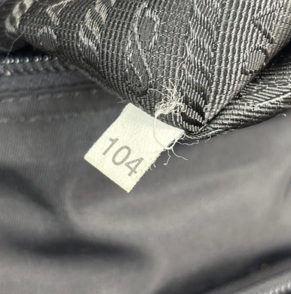 Prada Buckle Messenger Bag Tessuto, BLACK, NYLON, Shoulder bag