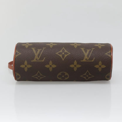 Louis Vuitton Papillon Pochette Monogram Canvas, BROWN, CANVAS, Handbag